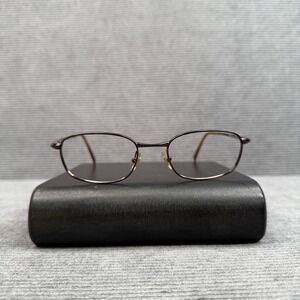 Ray-Ban RB 6018 2511 Brown Oval Metal Eyeglasses Frames Made in Italy 50-19-135
